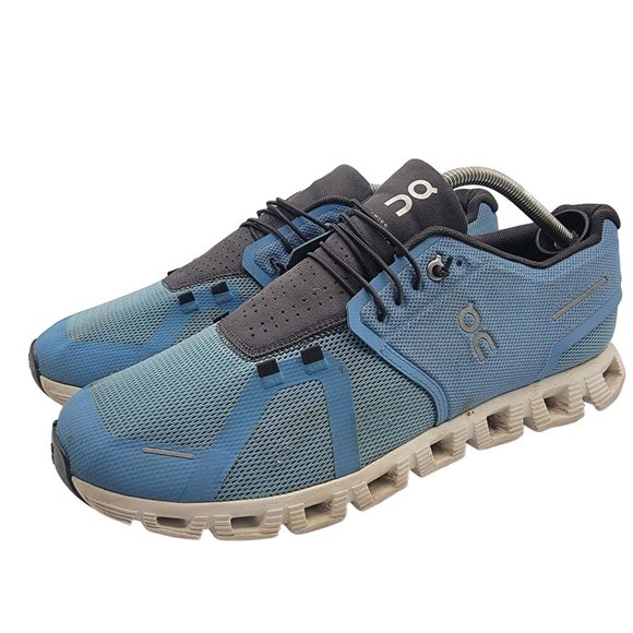 On Cloud 5 Mens 11.5 Blue Stellar Eclipse Running Shoes Lightweight Athletic - Picture 1 of 13